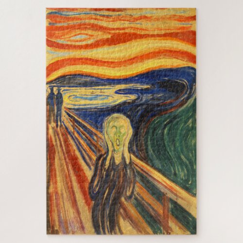 The Scream Edvard Munch Jigsaw Puzzle