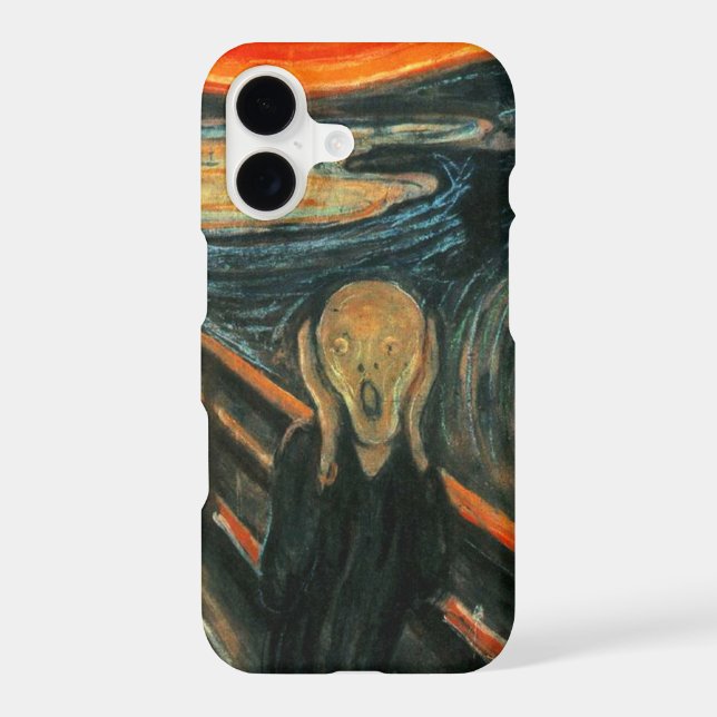 The Scream Edvard Munch Modern Expressionist Art Case-Mate iPhone Case (Back)
