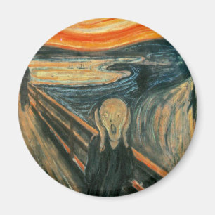 The Scream Edvard Munch Modern Expressionist Art Magnet