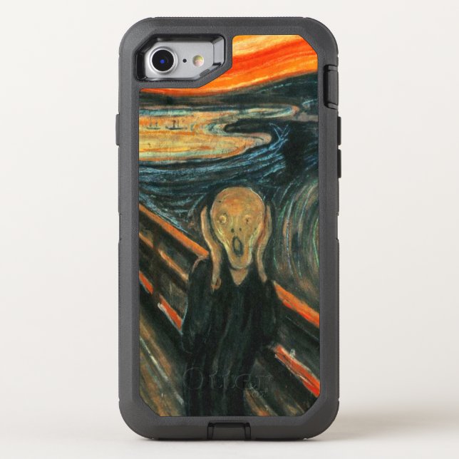 The Scream Edvard Munch Modern Expressionist Art Otterbox iPhone Case (Back)