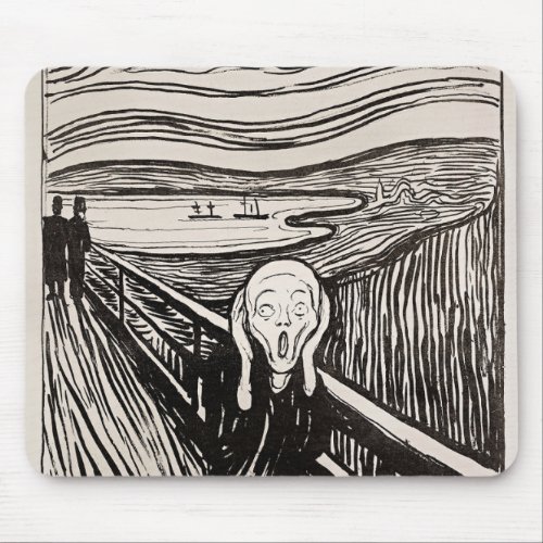 The Scream Edvard Munch Mouse Pad
