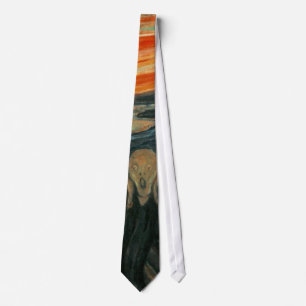 The Scream - Edvard Munch Neck Tie