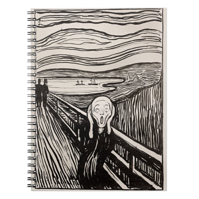 The Scream Edvard Munch Notebook (Front)