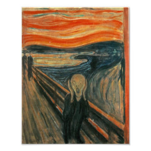 The Scream - Edvard Munch Photo Print
