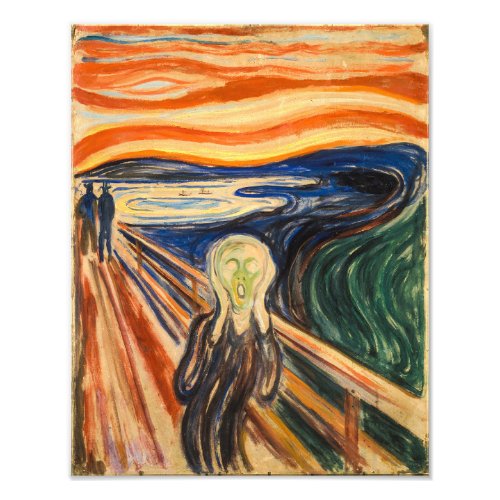 The Scream  Edvard Munch  Photo Print