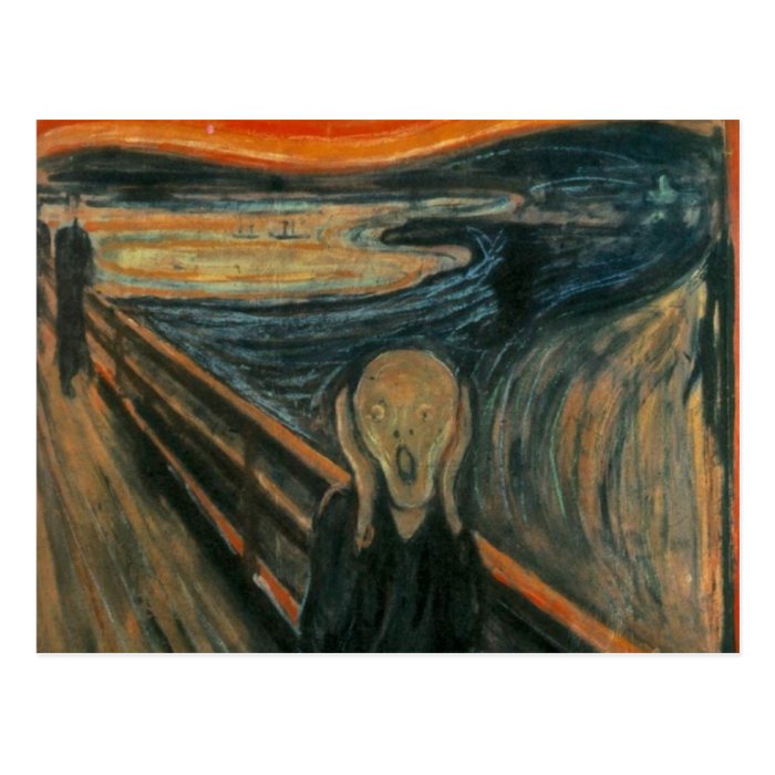 The Scream   Edvard Munch Post Cards