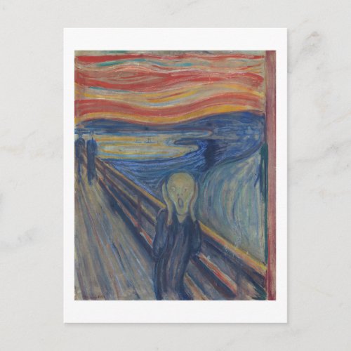 The Scream Edvard Munch Postcard