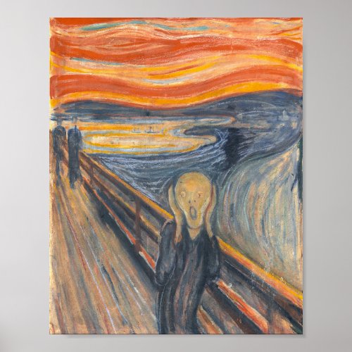 The Scream Edvard Munch  Poster