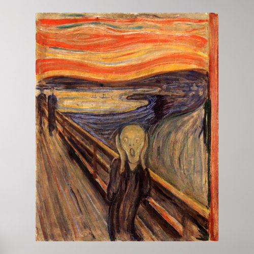 The Scream _ Edvard Munch Poster