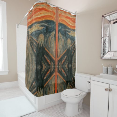 The Scream _ Edvard Munch Shower Curtain