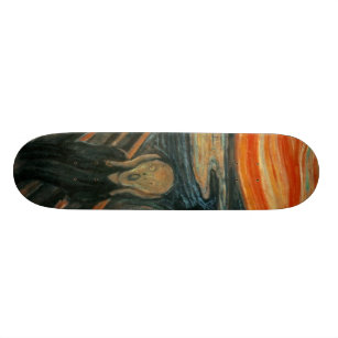The Scream - Edvard Munch Skateboard