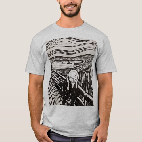 The Scream Edvard Munch T_Shirt