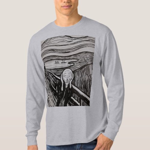 The Scream Edvard Munch T_Shirt