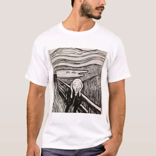 The Scream Edvard Munch T_Shirt
