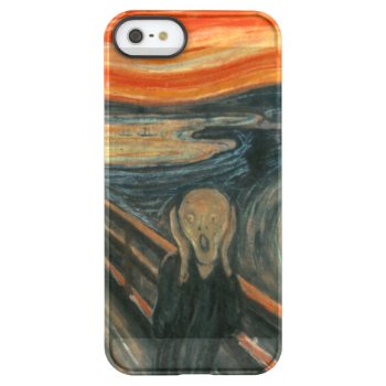 The Scream - Edvard Munch Permafrost Iphone Se/5/5s Case by masterpiece_museum at Zazzle