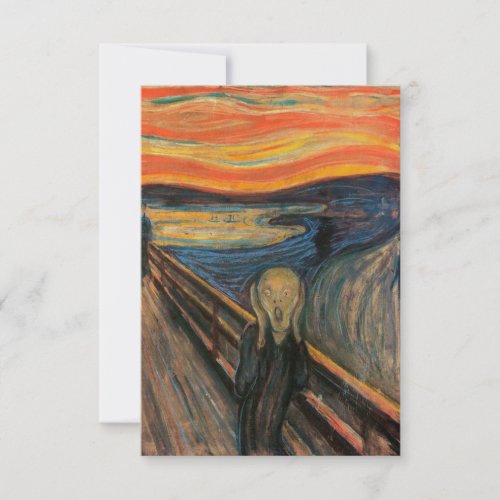 The Scream Invitation