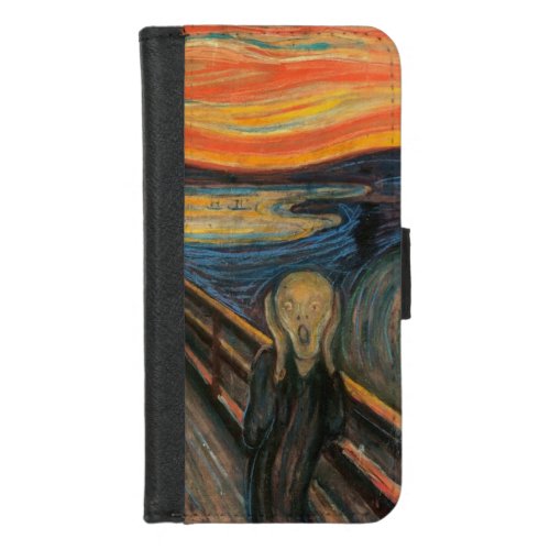 The Scream iPhone 87 Wallet Case