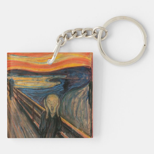 The Scream Keychain (Back)