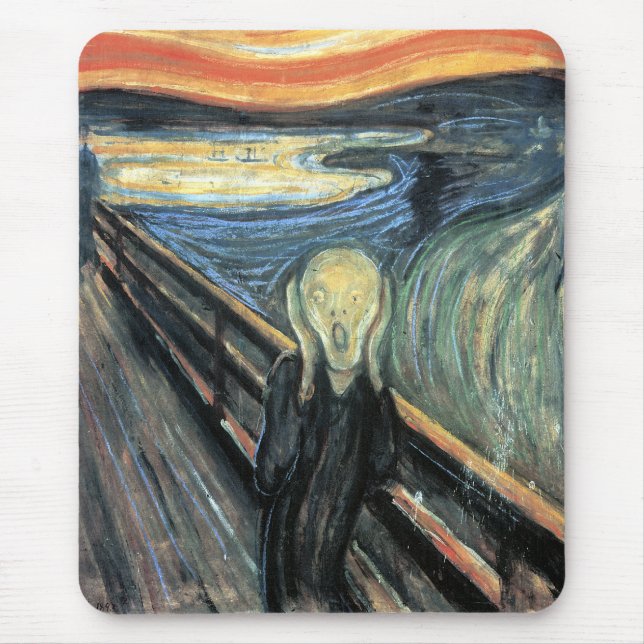 The Scream Mousepad (Front)