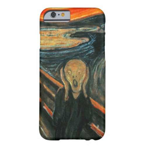The Scream Munch Modern Art Abstract Barely There iPhone 6 Case