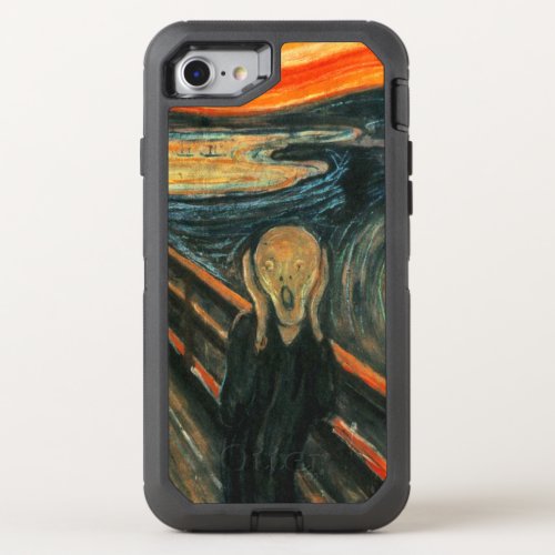 The Scream Munch Modern Art Abstract OtterBox Defender iPhone SE87 Case
