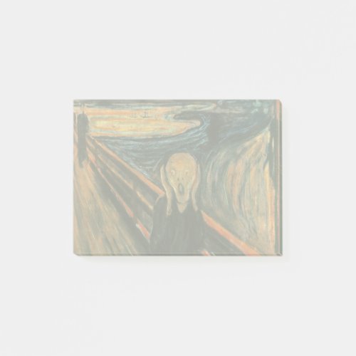 The Scream Munch Modern Art Abstract Post_it Notes