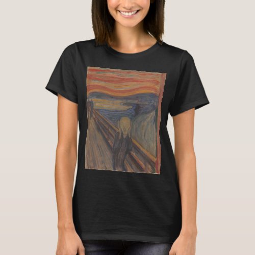 The Scream of Horror by Edvard Munch 1893 T_Shirt