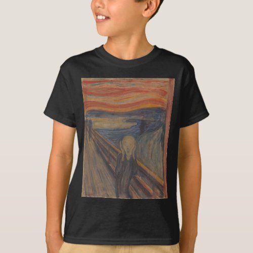 The Scream of Horror by Edvard Munch 1893 T_Shirt