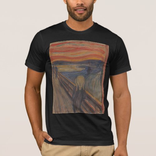 The Scream of Horror by Edvard Munch 1893 T_Shirt