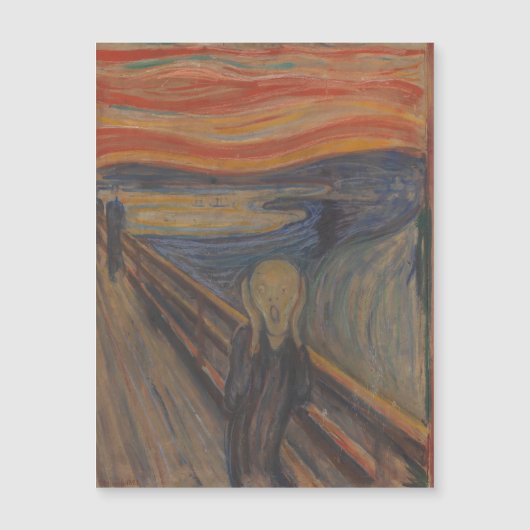 The Scream of Nature by Edvard Munch 1893 (Front)