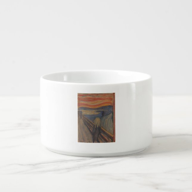 The Scream of Nature by Edvard Munch 1893 Bowl (Center)