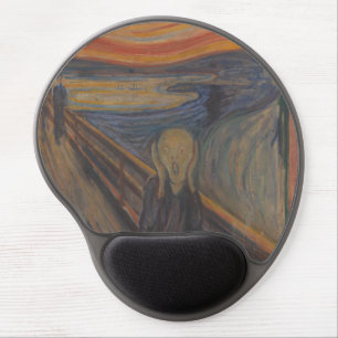 The Scream of Nature by Edvard Munch 1893 Gel Mouse Pad