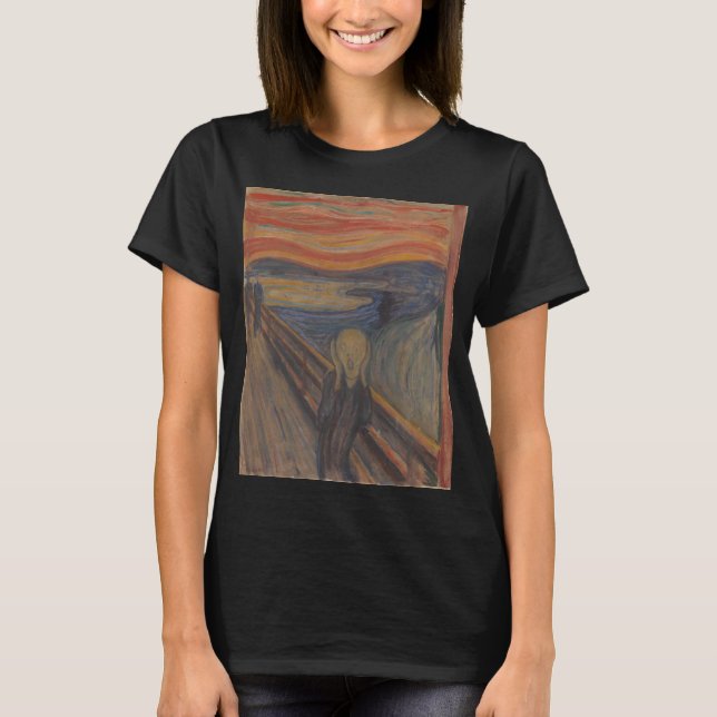 The Scream of Nature by Edvard Munch 1893 T-Shirt (Front)