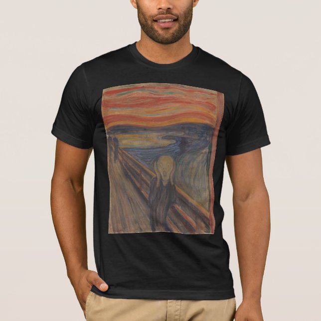 The Scream of Nature by Edvard Munch 1893 T-Shirt (Front)