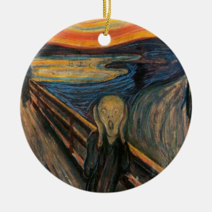 The Scream Ornament