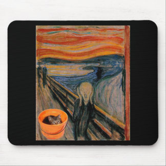 "The Scream" re-visited Mouse Pad