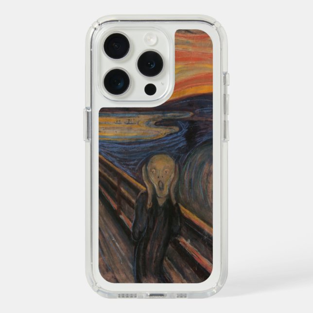 The Scream Speck iPhone Case (Front (White Titanium))