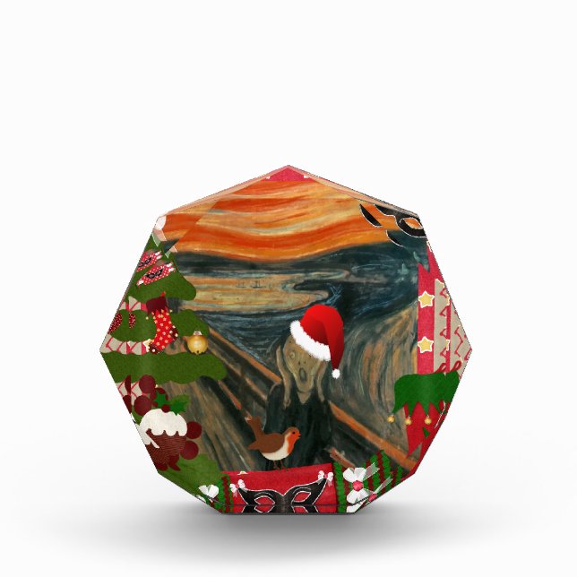 the scream ugly christmas award (Front)