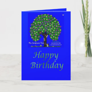 The Scripture Tree - Happy Birthday..No Better Gif Card
