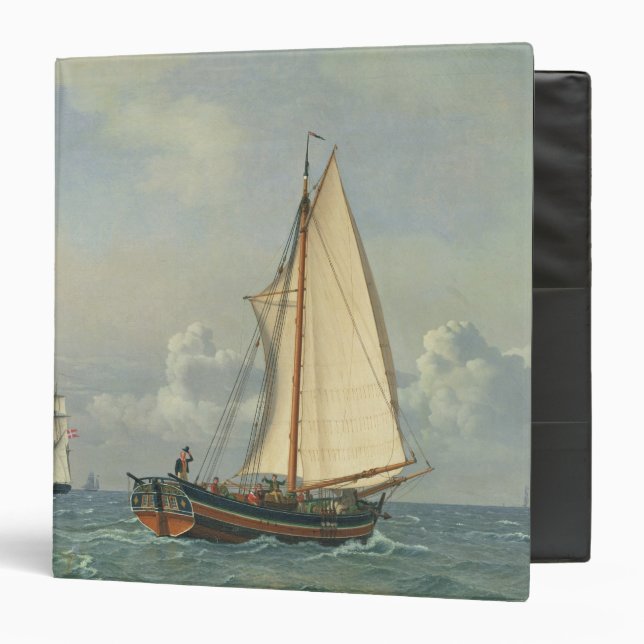 The Sea, 1831 Binder (Front/Inside)
