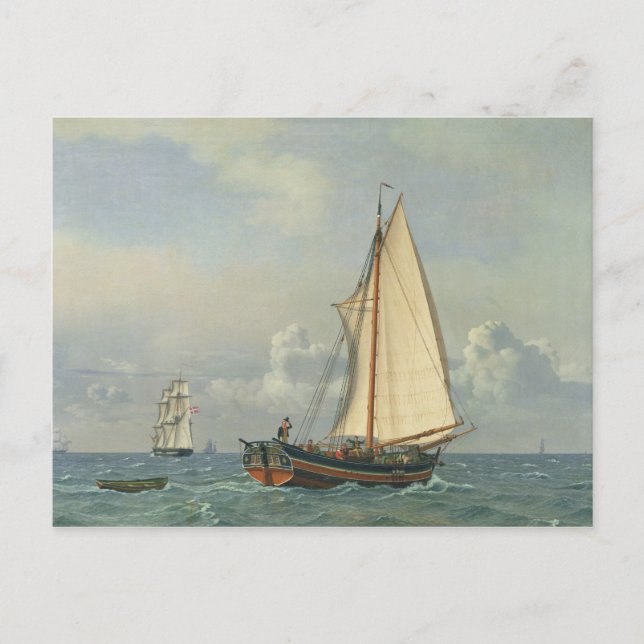 The Sea, 1831 Postcard (Front)