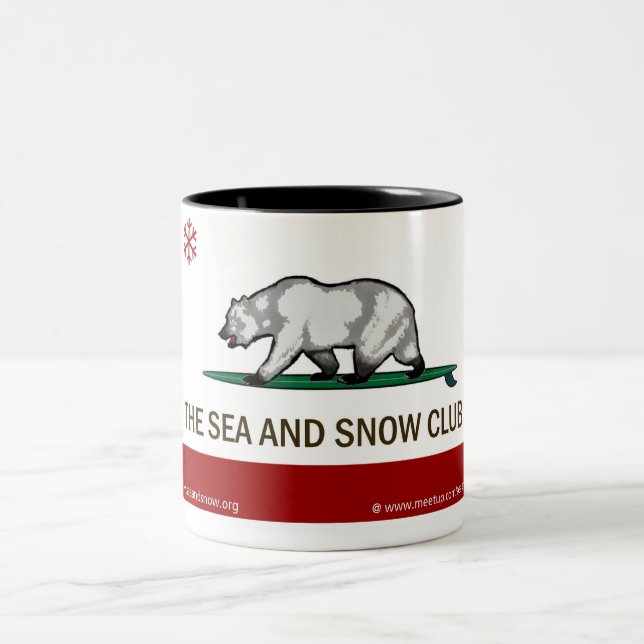 The Sea and Snow Club - Customizable Mug (Center)