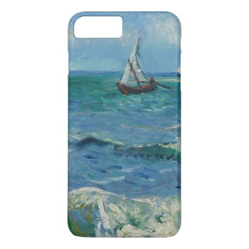 The Sea At Les Saintes Maries De La Mer | Van Gogh Iphone 8 Plus/7 Plus Case by decodesigns at Zazzle