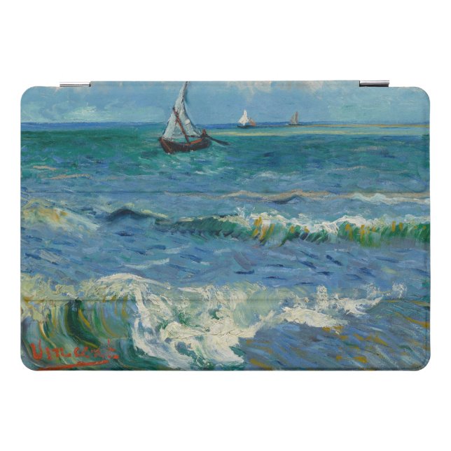 The Sea at Les Saintes Maries de la Mer | Van Gogh iPad Pro Cover (Horizontal)