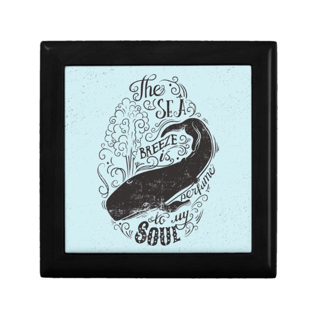 The Sea Breeze Is Perfume Jewelry Box (Front)