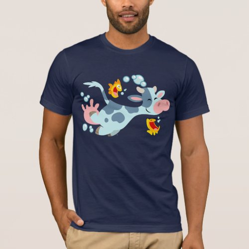 The Sea Cow and Fish Friends T_shirt