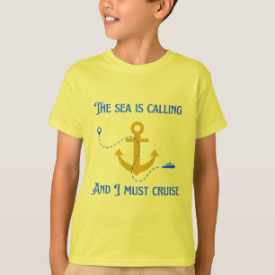 The Sea is Calling Cruise T-Shirt