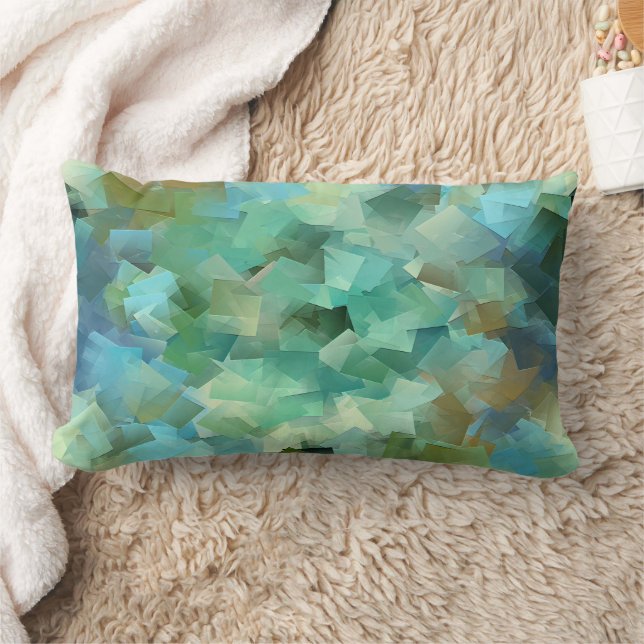 The Sea...... Lumbar Pillow (Blanket)