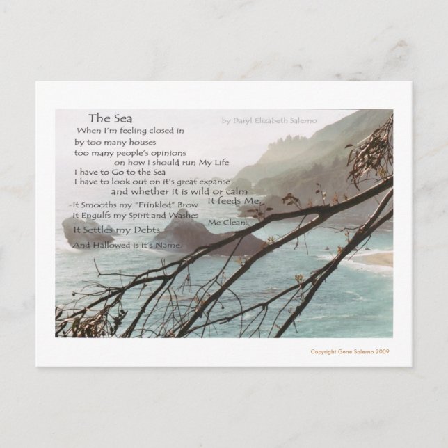 The Sea Postcard (Front)