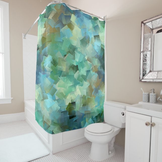 The Sea...... Shower Curtain (In Situ)